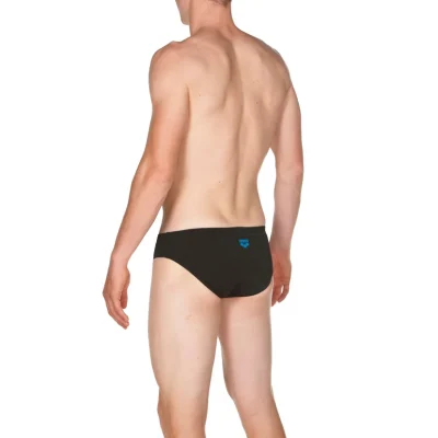 Arena M Bayron Brief Férfi Fürdőnadrág Black/Blue 7 Arena M Bayron Brief Férfi Fürdőnadrág Black/Blue - Image 4