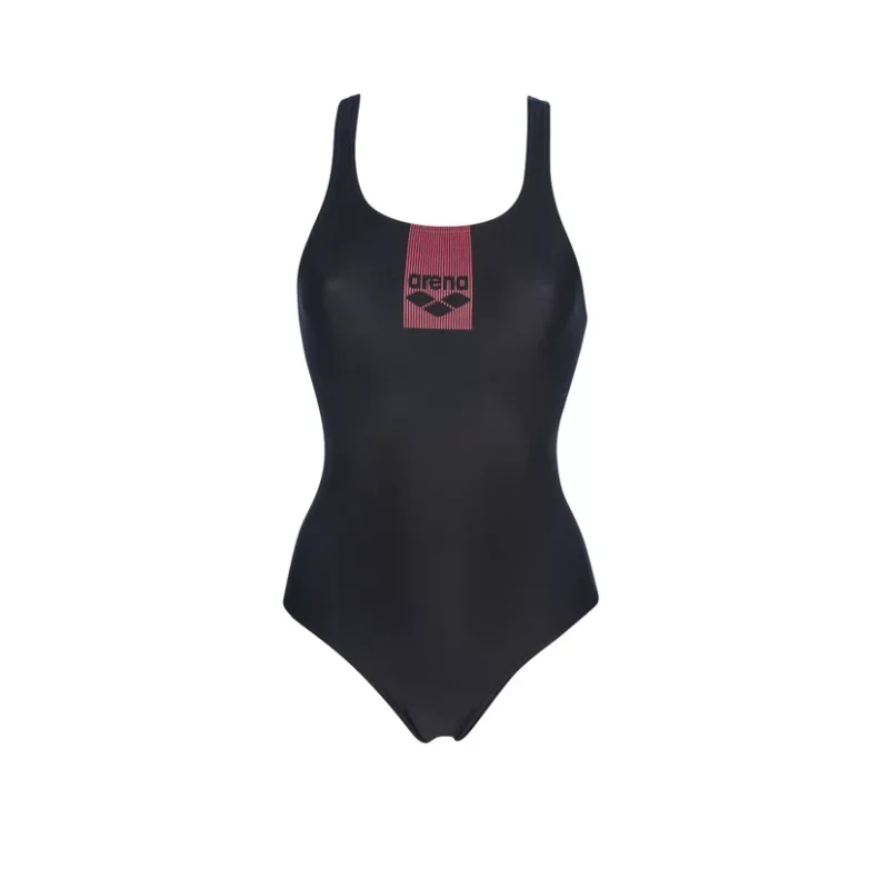 Arena Basics Swim Pro Back Női Úszódressz Black 2 002266 550 W BASICS SWIM PRO BACK ONE PIECE 005 F S