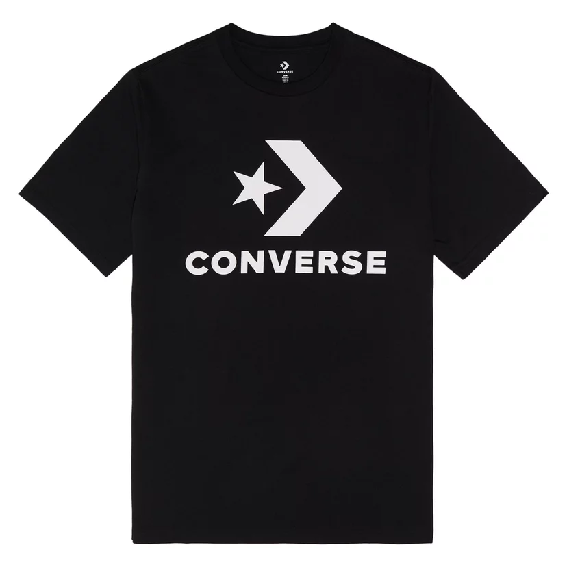 Converse Star Chevron Tee Férfi Póló Black