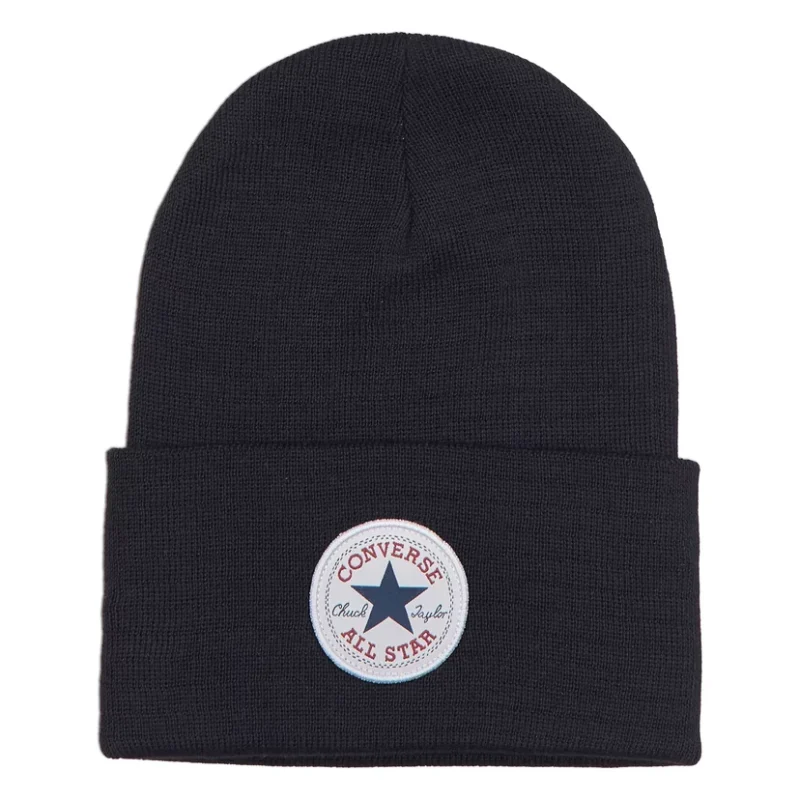 Converse Chuck Patch Beanie Unisex Sapka Converse Black