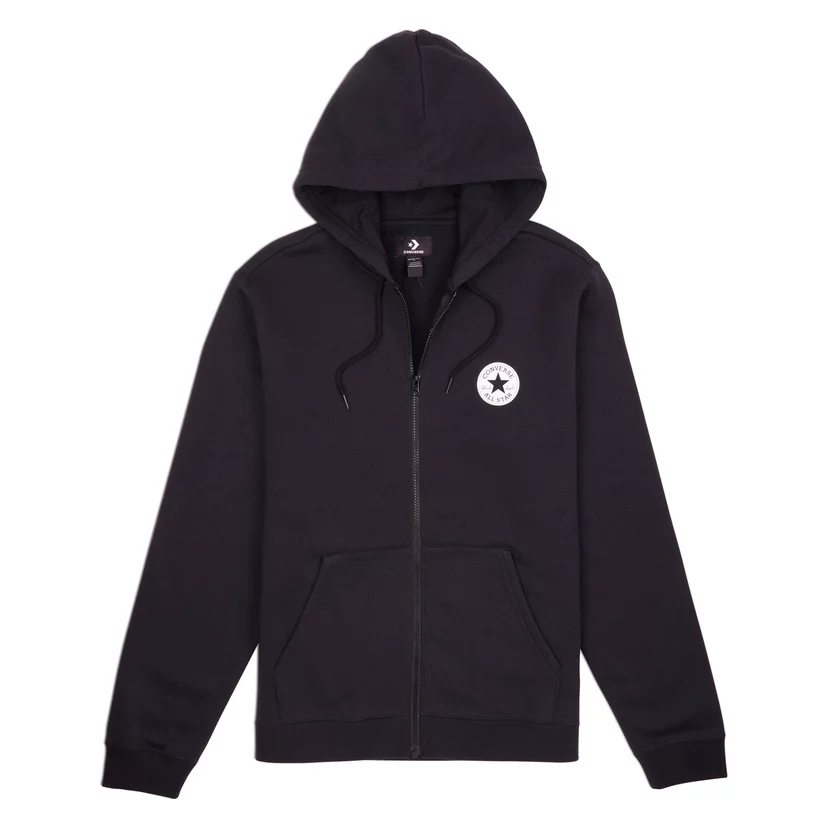 Converse Classic Fz Po Hoodie Ft/Bb Unisex Pulóver Converse Black