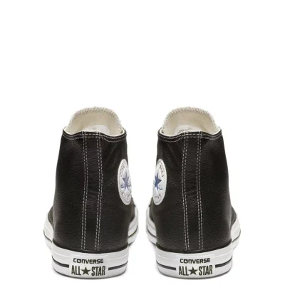 Converse CTAS Leather High Unisex Cipő Black - Image 6