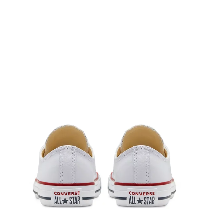 Converse CTAS Leather Low Unisex Cipő White 4 132173C shot4