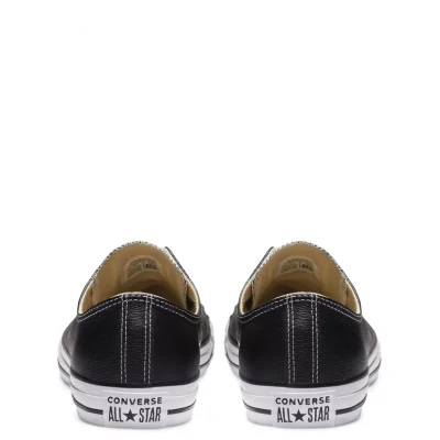 Converse CTAS Leather Low Unisex Cipő Black - Image 6