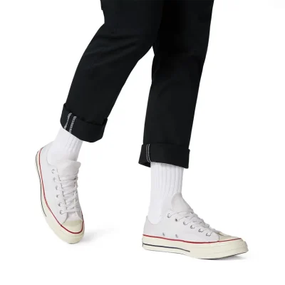 Converse Chuck 70 Low Unisex Cipő White - Image 7