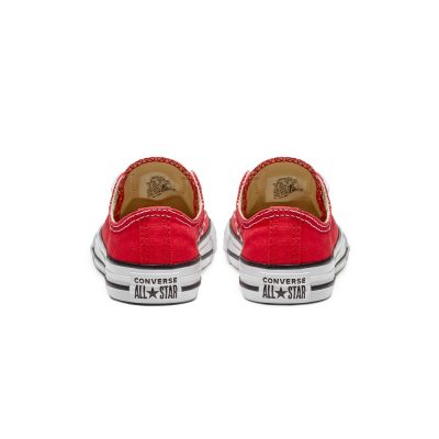 Converse CTAS Junior Low Gyerek Cipő Red - Image 4