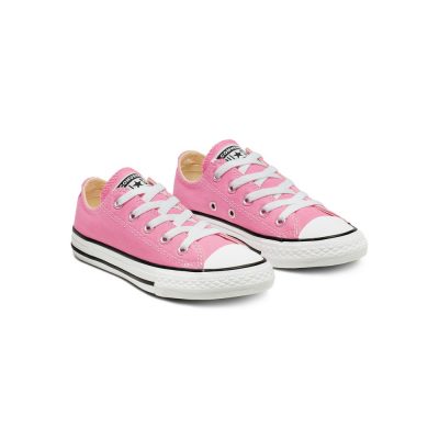 Converse CTAS Junior Low Gyerek Cipő Pink - Image 3