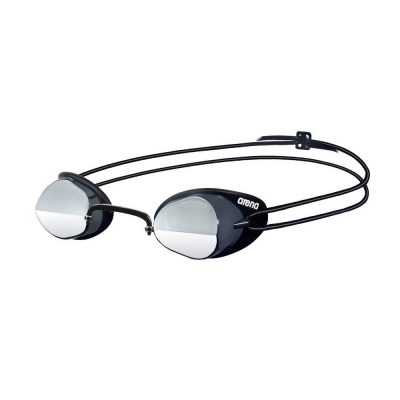 Arena Swedix Mirror Unisex Úszószemüveg Smoke/Silver/Black - Image 1