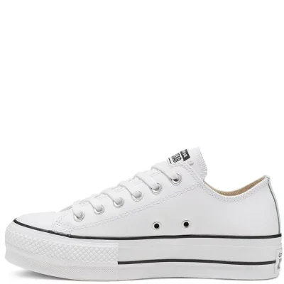 Converse CTAS Lift Leather Ox Női Cipő White 10 Converse CTAS Lift Leather Ox Női Cipő White - Image 4