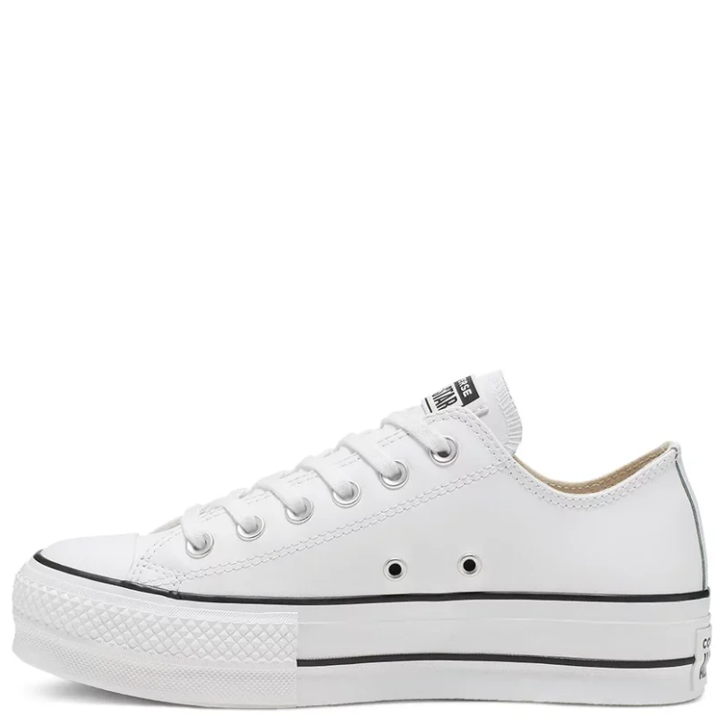 Converse CTAS Lift Leather Ox Női Cipő White 3 561680C 1