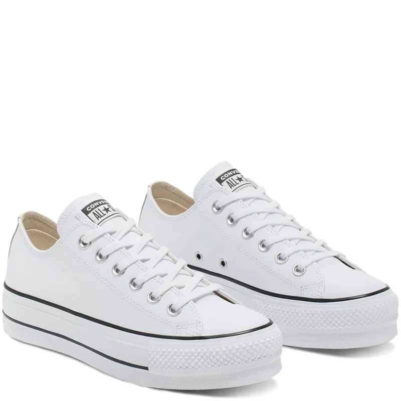 Converse CTAS Lift Leather Ox Női Cipő White 2 561680C 2