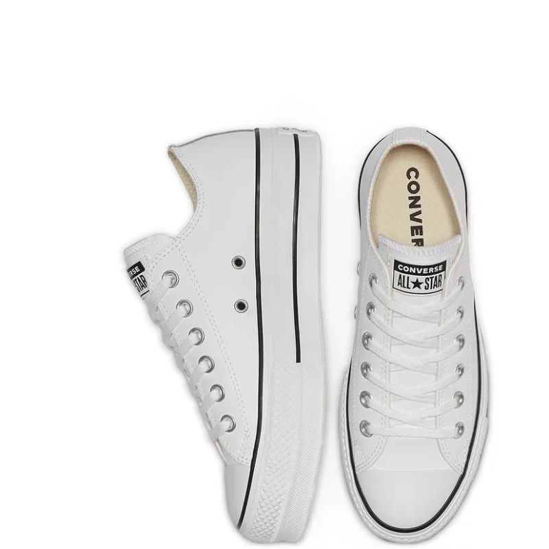 Converse CTAS Lift Leather Ox Női Cipő White 1 561680C 3