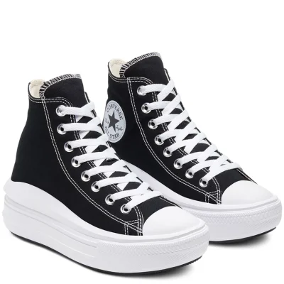 Converse CT All Star Move Unisex Cipő Black - Image 3
