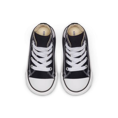 Converse CTAS High Infant Gyerek Cipő Black - Image 3