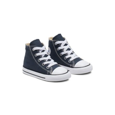 Converse CTAS High Infant Gyerek Cipő Navy - Image 3