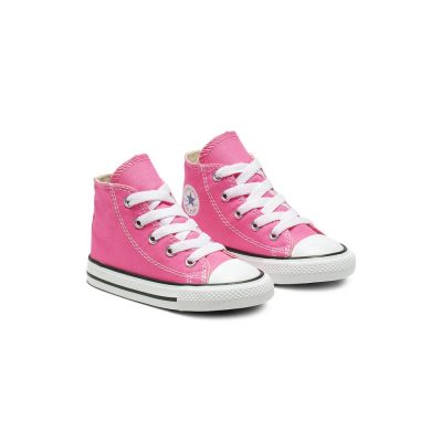 Converse CTAS High Infant Gyerek Cipő Pink - Image 3