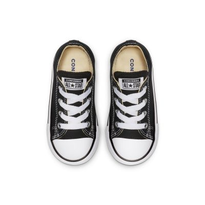 Converse CTAS Low Infant Gyerek Cipő Black - Image 4