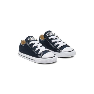 Converse CTAS Low Infant Gyerek Cipő Navy - Image 3
