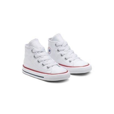 Converse CTAS High Infant Gyerek Cipő White - Image 3