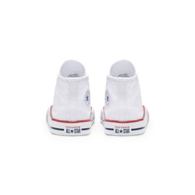 Converse CTAS High Infant Gyerek Cipő White - Image 5
