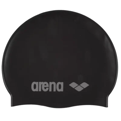Arena Classic Silicone Jr Gyerek Úszósapka Black/Silver