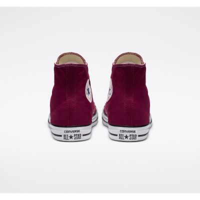 Converse CTAS Classic High Unisex Cipő Maroon - Image 5