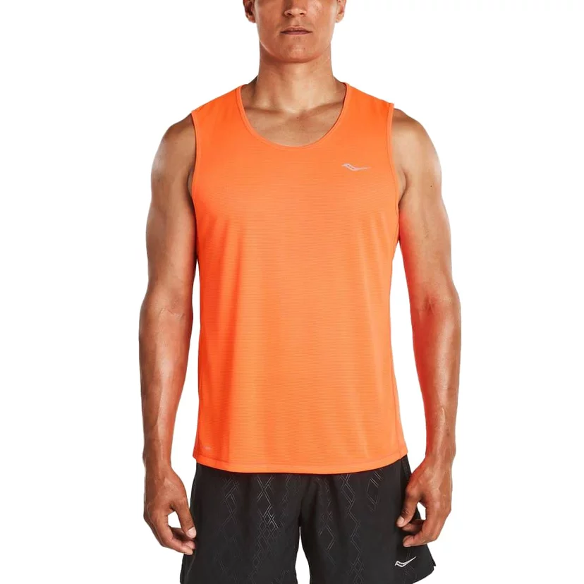 Saucony Hydralite Sleeveless Férfi Trikó Vizipro Orange L