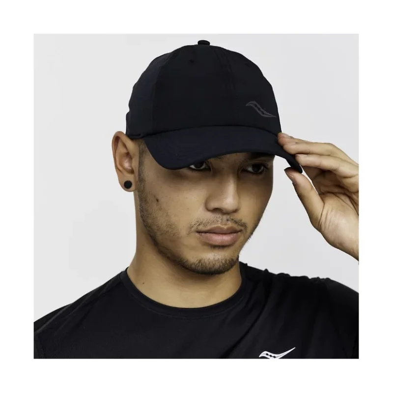 Saucony Outpace Petite Hat Sapka Black Saucony Outpace Petite Hat Sapka Black