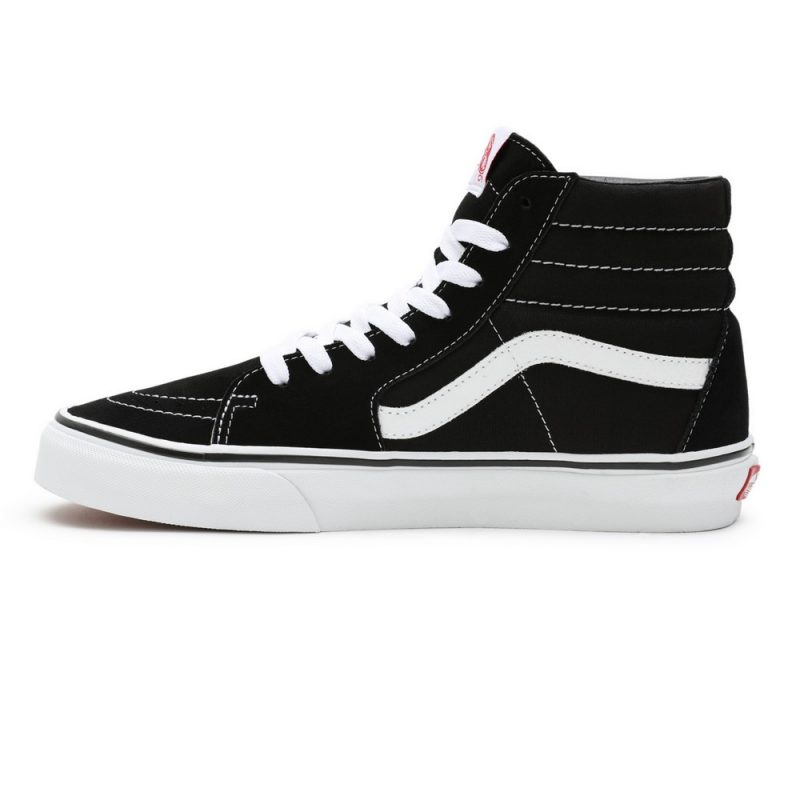 Ua Vans Sk8-Hi Unisex Cipő Black/Black/White 2 VN000D5IB8C 3