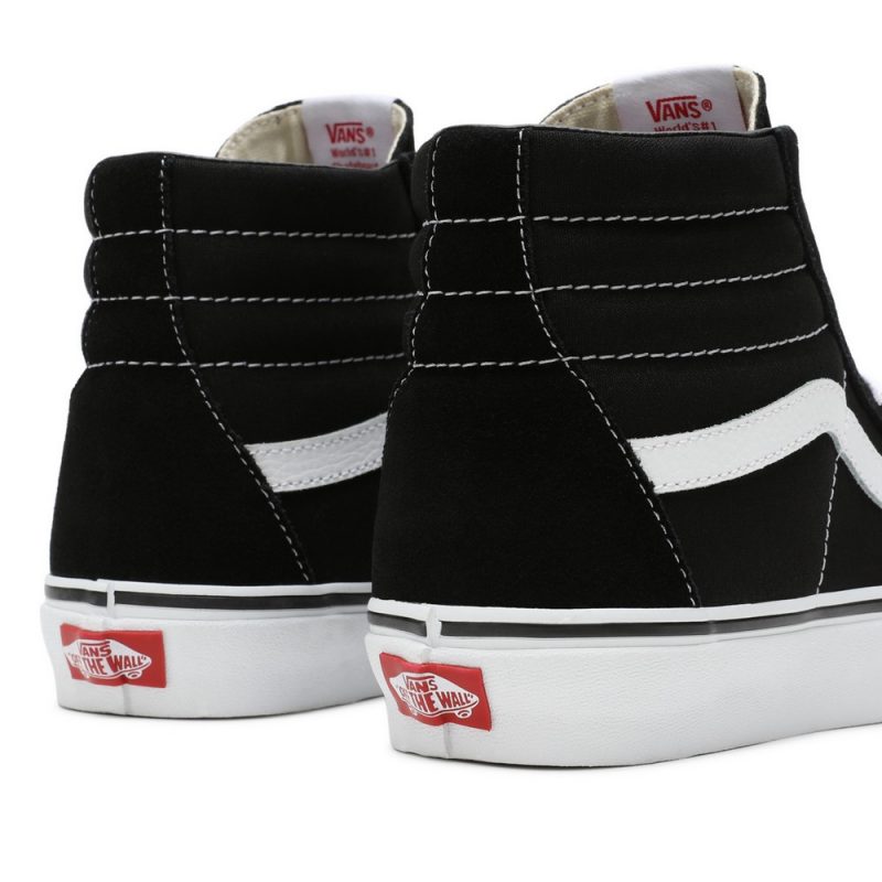Ua Vans Sk8-Hi Unisex Cipő Black/Black/White 4 VN000D5IB8C 5