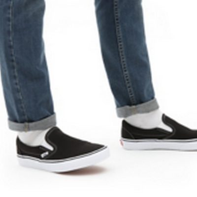 Ua Vans Classic Slip-On Unisex Cipő Black - Image 6