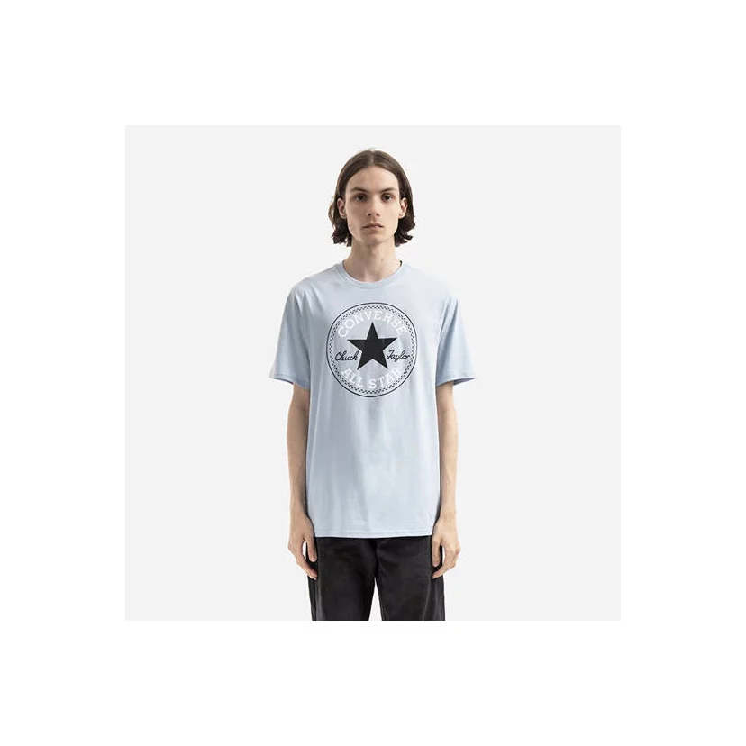 Converse Chuck Patch Tee Férfi Póló Lt Armory Blue