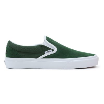 Vans Ua Classic Slip-On Unisex Cipő Vans Club Green/White