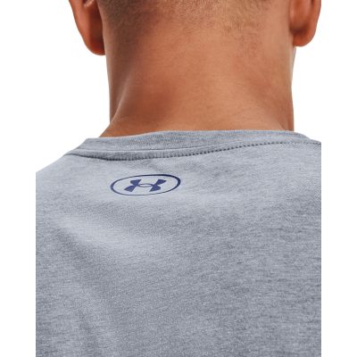 Under Armour GL Foundation SS Férfi Póló Grey/Blue - Image 3
