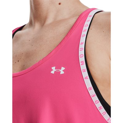 Under Armour Knockout Tank Trikó Pink - Image 3