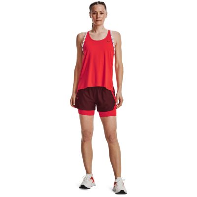 Under Armour Knockout Tank Női Trikó Red - Image 4