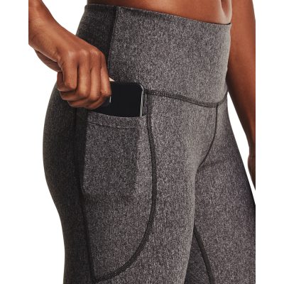 Under Armour HG Armour Hirise Leg Női Nadrág Grey - Image 3