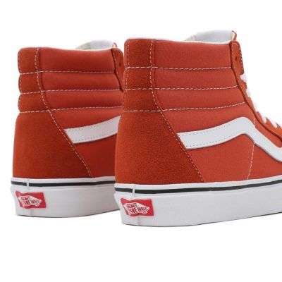Vans UA SK8-Hi Color Theory Unisex Cipő Burnt Ochre - Image 4