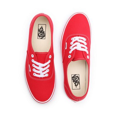 Vans UA Authentic Unisex Cipő Red - Image 3