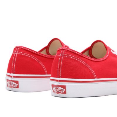 Vans UA Authentic Unisex Cipő Red - Image 4