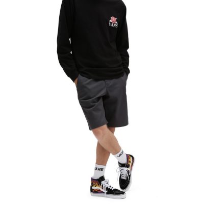Vans MN Authentic Chino Relaxed Short Férfi Nadrág Asphalt