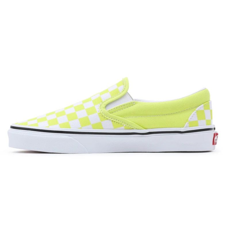 UA Classic Slip-On Női Cipő Color Theory Checkboard Evening Primro 1 VN0A7Q5DZUD1 4
