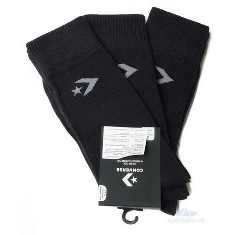 converse muske carape basic crew flat knit e745b cene