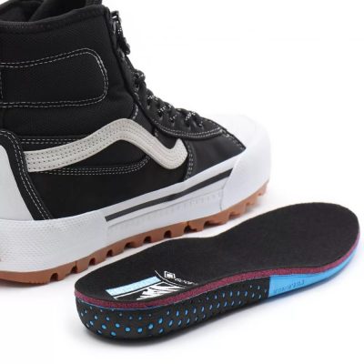 Vans UA SK8-Hi GORE-TEX MTE-3 Unisex Cipő Black/Marshmallow - Image 5