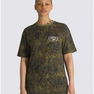 Vans Full Patch Back Ss Unisex Póló Olive Branch-W - Image 3