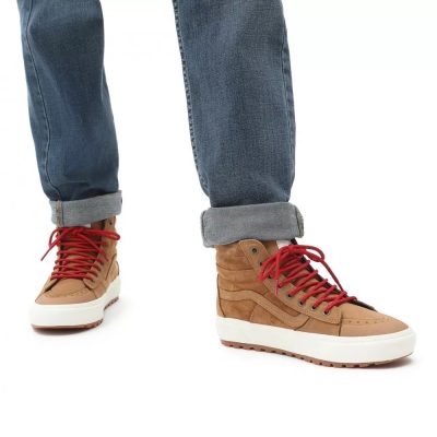 Vans UA SK8-Hi MTE-2 Unisex Cipő Chipmunk/Marshmallow - Image 5