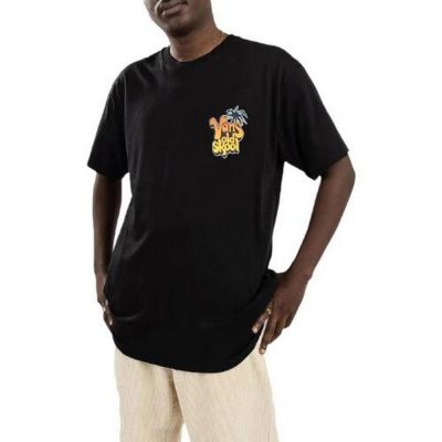 Vans Paradise Palm Ss Tee Férfi Póló Black