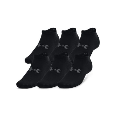 Under Armour Essential No Show 6pk Unisex Zokni Bl