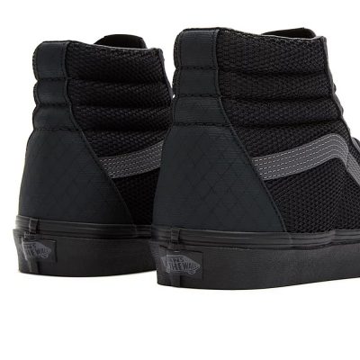 Vans UA Ballistic Mix SK8-Hi Unisex Cipő Black/Black - Image 4