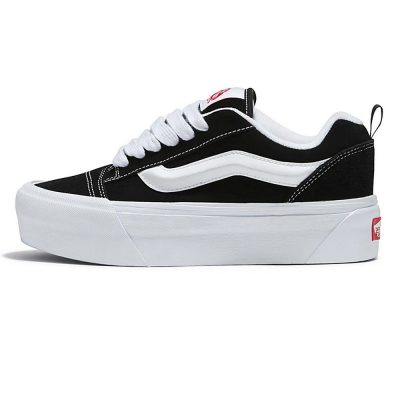 Vans Knu Stack Női Cipő Black/True White 6 Vans Knu Stack Női Cipő Black/True White - Image 2